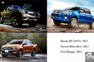 ชมจุดเด่น วิเคราะห์ข้อดี 2015 Mazda BT-50 Pro VS Ranger และ Revo
