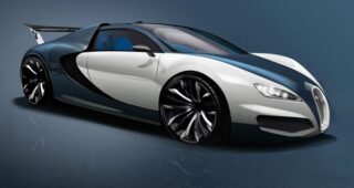 เปิดตัวภาพเรนเดอร์ของ Bugatti Veyron รุ่นต่อไป