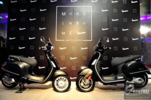 Vespa Monochrome และ Vespa Raduno 2 รุ่นพิเศษ จากเวสปิอาริโอ