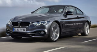 เปิดตัวภาพเรนเดอร์ 3D ของรถแบบ "BMW 4-Series Coupe"