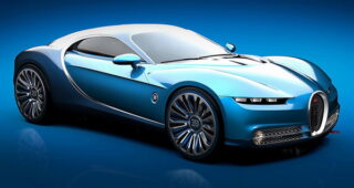 สุดเร็ว! Bugatti เปิดตัวรถแบบ "Type-6 GT Vision" ออกแบบโดย Alexander Imnadze