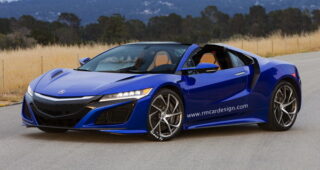 สุดสวย! เปิดตัวภาพเรนเดอร์3D ของรถสปอร์ตแบบ "Acura NSX"