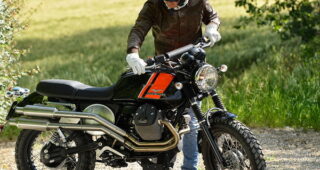 MOTO GUZZI V 7 ll Scrambler Kit หล่อๆ แบบ Scrambler