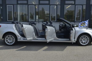 ยาวได้อีก! Audi เปิดตัวรถแบบ A3 Cabriolet ขนาด 8 ที่นั่ง 6 ประตู