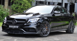 Brabus เปิดตัวชุดแต่งของ "Mercedes-AMG C63 S" ขนาดกว่า 600 แรงม้า