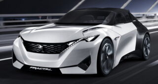 พร้อมโชว์! พาชม Peugeot Fractal รถพลังงานไฟฟ้าแบบใหม่อัดด้วยเทคโนโลยี