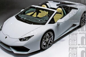 เผยภาพเรนเดอร์ล่าสุดของ "Lambo Huracan" ผ่านทางสื่อแล้ว