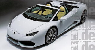 เผยภาพเรนเดอร์ล่าสุดของ "Lambo Huracan" ผ่านทางสื่อแล้ว