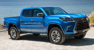 Lexus เปิดตัวแนวคิดรถกระบะหรูหราแบบ "LXT" ลุยอเมริกา