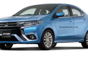 โฉมใหม่พร้อม! Mitsubishi เปิดตัวภาพเรนเดอร์ 3D ของรถแบบ "Attrage 2016" ใหม่ล่าสุด
