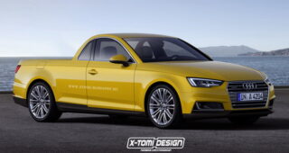 เปิดตัวรถแบบ "Audi A4 Ute" ผ่านทางเรนเดอร์ของ X-Tomi