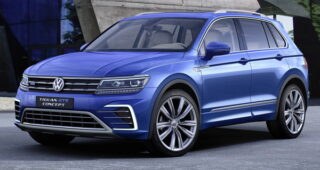 เปิดตัวรถแบบ VW Tiguan GTE พลังงานแบบไฮบริดเต็มรูปแบบ