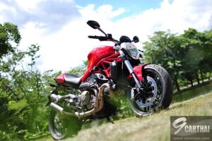 รีวิว Ducati Monster 821 เทคโนโลยี Hyper ในร่างไฟกลม Naked พร้อมความคุ้มค่าจาก Worry Free