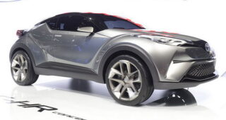 Toyota เปิดตัวรถ SUV ไฮบริดแบบใหม่อย่าง "C-HR concept"