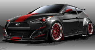 เปิดตัวชุดแต่ง "Hyundai Veloster Turbo" แบบจัดเต็มให้กำลังกว่า 500PS