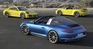คลอดแล้ว! Porsche เปิดตัวรายละเอียด+ราคาของ "911 Carrera 4/S และ Targa 4/S"