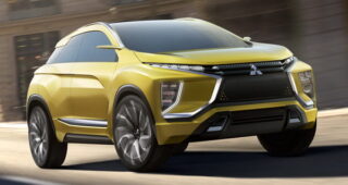 เพื่ออนาคต! เปิดตัว "Mitsubishi eX Concept" พลังงานไฟฟ้า 100%