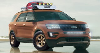 ลุยแหลก! Ford เปิดตัวรถ "Explorer Sport SUV" ถึง 4 แบบในงานอย่าง SEMA Auto Show