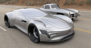 อนาคต!นักออกแบบหนุ่มชาวเยอรมันเปิดตัวคอนเซ็ปต์ "Mercedes-Benz Gullwing" สุดล้ำสมัย