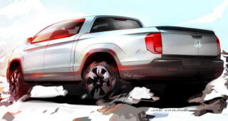 Honda โชว์คอนเซ็ปต์ "2017 Ridgeline" กระบะเพื่ออนาคต