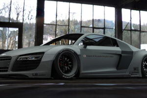Liberty Walk เปิดตัวโฉมการแต่งของ Audi R8 สุดโหดแล้ว