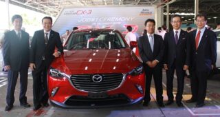 MAZDA เริ่มเปิดสายการผลิต MAZDA CX-3 ในประเทศไทย