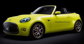 เปิดตัวรถแบบ "Toyota S-FR Concept" แบบเปิดทุนออกในภาพ 3D แล้ว
