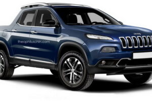 เปิดตัวภาพเรนเดอร์ Fiat Toro + Jeep Cherokee สุดแข็งแกร่ง