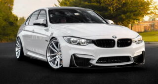 เปิดตัว BMW M3 พร้อมล้อแม็กซ์สุดสวยงามตระการตา