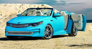 เปิดตัวชุดแต่ง "2016 Optima" ในสไตล์เปิดประทุนฉลอง Halloween