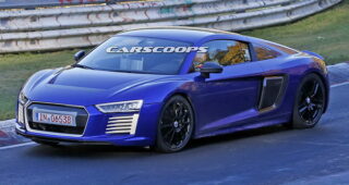 เปิดตัวรถสปอร์ตพลังงานไฟฟ้า "Audi R8 E-tron" ขนาดเครื่องยนต์ 2.0 ลิตรแบบเทอร์โบ