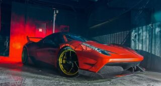 Misha Design นำเสนอชุดแต่งของ "Ferrari 458 Italia" สุดดุดัน