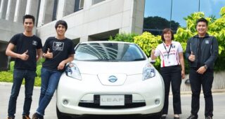 GT Academy ประทับใจ NISSAN LEAF ชาร์ตเพียง 30 นาที วิ่งได้ไกลถึง 160 กม.