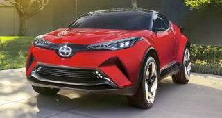 เปิดตัวรถขนาดใหญ่ "Scion C-HR Concept" ในงานที่ LA แล้ว