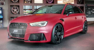 Audi RS3 เปิดตัวชุดแต่งของ ABT ขนาดกำลังถึง 443 แรงม้า