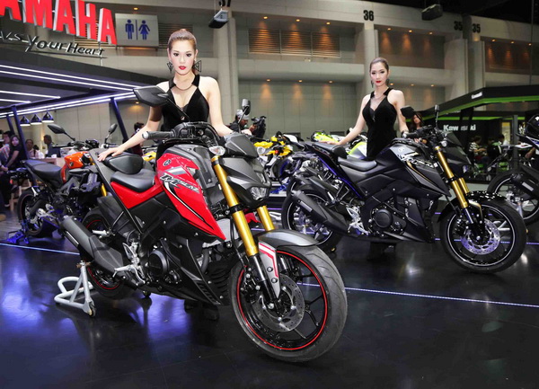 YAMAHA M-SLAZ สุดแรง!! ยอดขายยามาฮ่าอันดับ 1 งาน Motor Expo 2015
