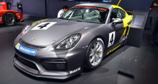 Porsche Cayman โฉมแข่งแบบ