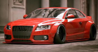 จัดให้จ้า! Liberty Walk เปิดตัว "Audi S5" แบบมาตรฐานสูง