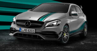 Benz ฉลองแชมป์ F-1 ด้วยการเปิดตัว "Special Edition A 45 AMG" สุดยิ่งใหญ่