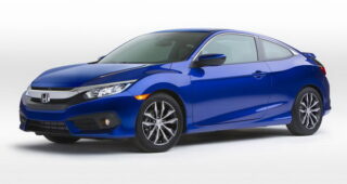 เปิดตัวรถซีดานแบบ "2016 Honda Civic" อย่างจุในในงานที่ LA Auto Show