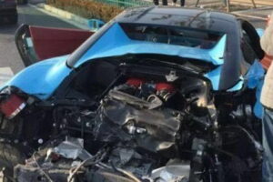อีกแล้วหรอ! พบสปอร์ต "Ferrari 458 Italia" ชนยับในประเทศจีน