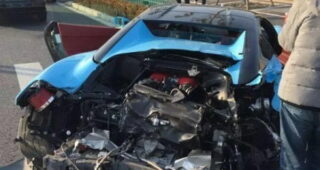 อีกแล้วหรอ! พบสปอร์ต "Ferrari 458 Italia" ชนยับในประเทศจีน