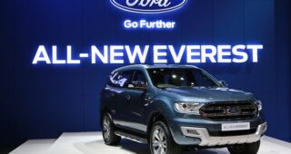 FORD เผยโฉม Ford Everest 2016 พร้อมเทคโนโลยีล้ำสมัยในงาน Motor Expo 2015 ราคาเริ่มต้น 1.189 ล้านบาท