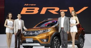 HONDA เผยโฉม HONDA BR-V แอคทีฟสปอร์ตครอสโอเวอร์ใหม่ ครั้งแรกอย่างไม่เป็นทางการ ในงาน MOTOR EXPO 2015