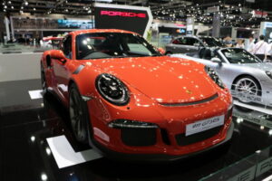 Porsche 911 GT3 RS พร้อมยนตรกรรมหรูและข้อเสนอสุดเร้าใจงาน MOTOR EXPO 2015