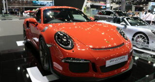 Porsche 911 GT3 RS พร้อมยนตรกรรมหรูและข้อเสนอสุดเร้าใจงาน MOTOR EXPO 2015