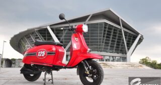 รีวิว Scomadi TL125 Scooter ออโต้ จากถ้ำเสือ ทรงอนุรักษ์นิยม
