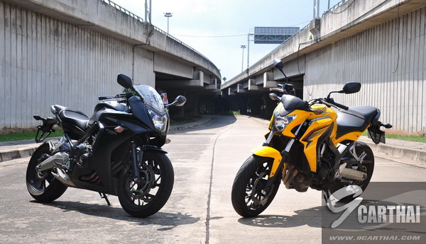 รีวิว Honda 650f Series (CBR650F, CB650F) 2 คู่หู 4 สูบในราคาไม่เกิน 3 แสน