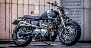 TRIUMPH Bonneville T100 Custom "ที่สุดของ Tracker !!"