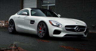 Mercedez เปิดตัวชุดแต่งแบบสปอร์ตของ "AMG GT" พร้อมล้อแม็กซ์ของ PUR สุดโหด